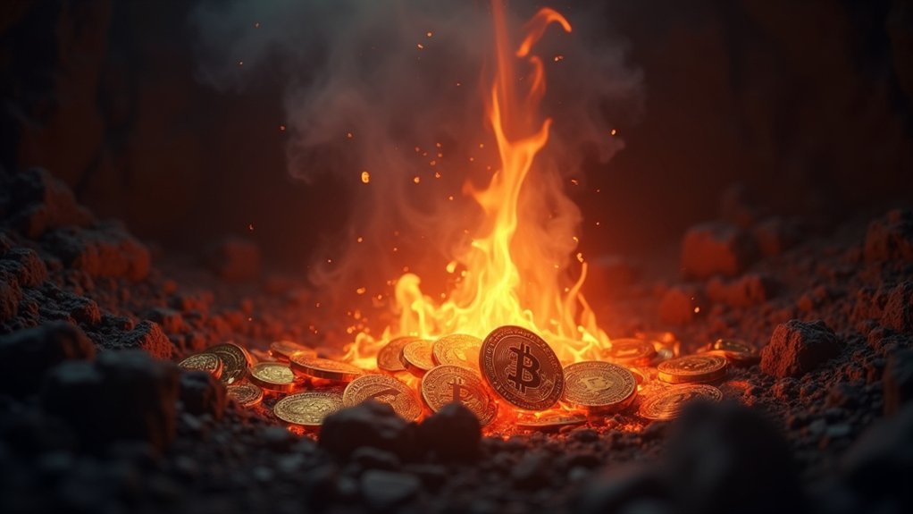 token burns murky reality