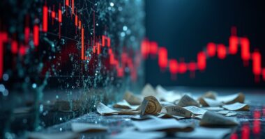 argo blockchain shares crash