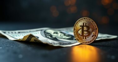 dollar drops to decade low