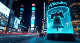 justin sun rings nasdaq bell
