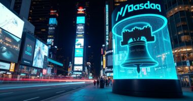 justin sun rings nasdaq bell