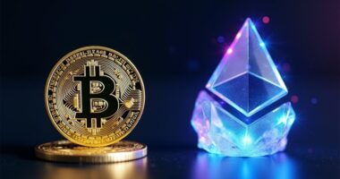 bitcoin steady ethereum surges