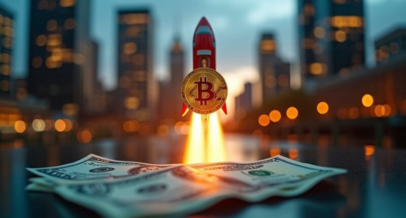 bitcoin surges after rate cut