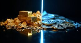 gold and bitcoin supply