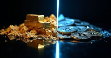 gold and bitcoin supply