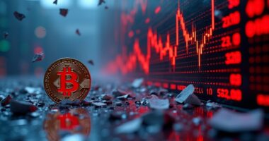 bitcoin plunges leveraged liquidations